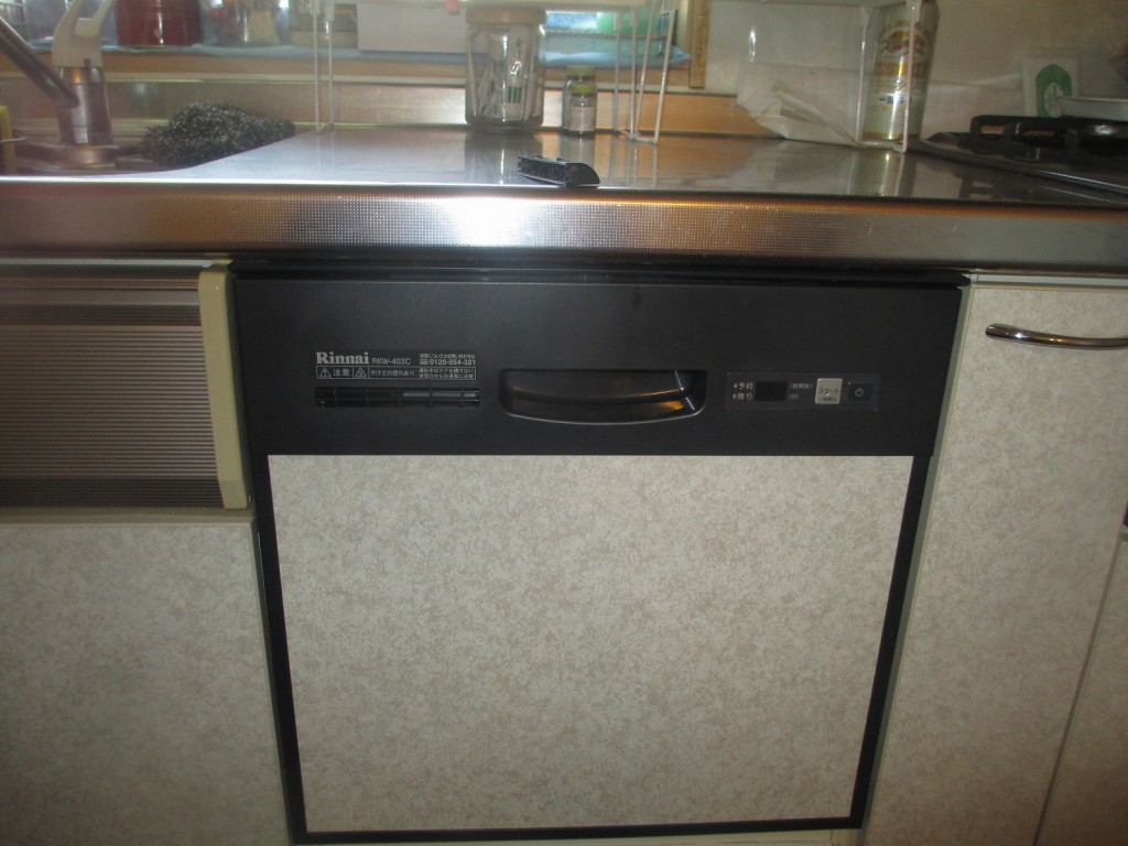 リンナイ製食器洗い乾燥機 RKW-403C