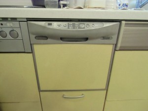 リンナイ製食器洗い乾燥機　RKW-458C-SV