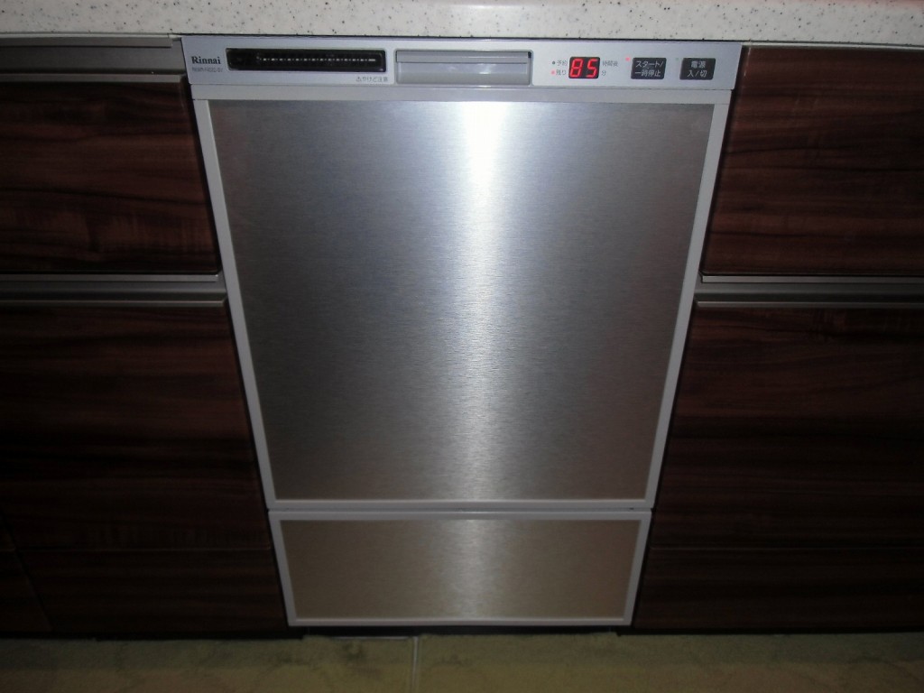 リンナイ製食器洗い乾燥機 RKWR-F402C-SV