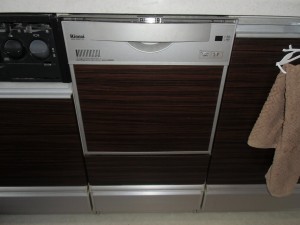 リンナイ製食器洗い乾燥機　RKW-458C-SV