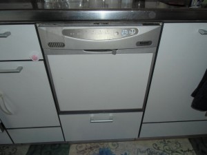 リンナイ製食器洗い乾燥機　RKW-455AｰSV