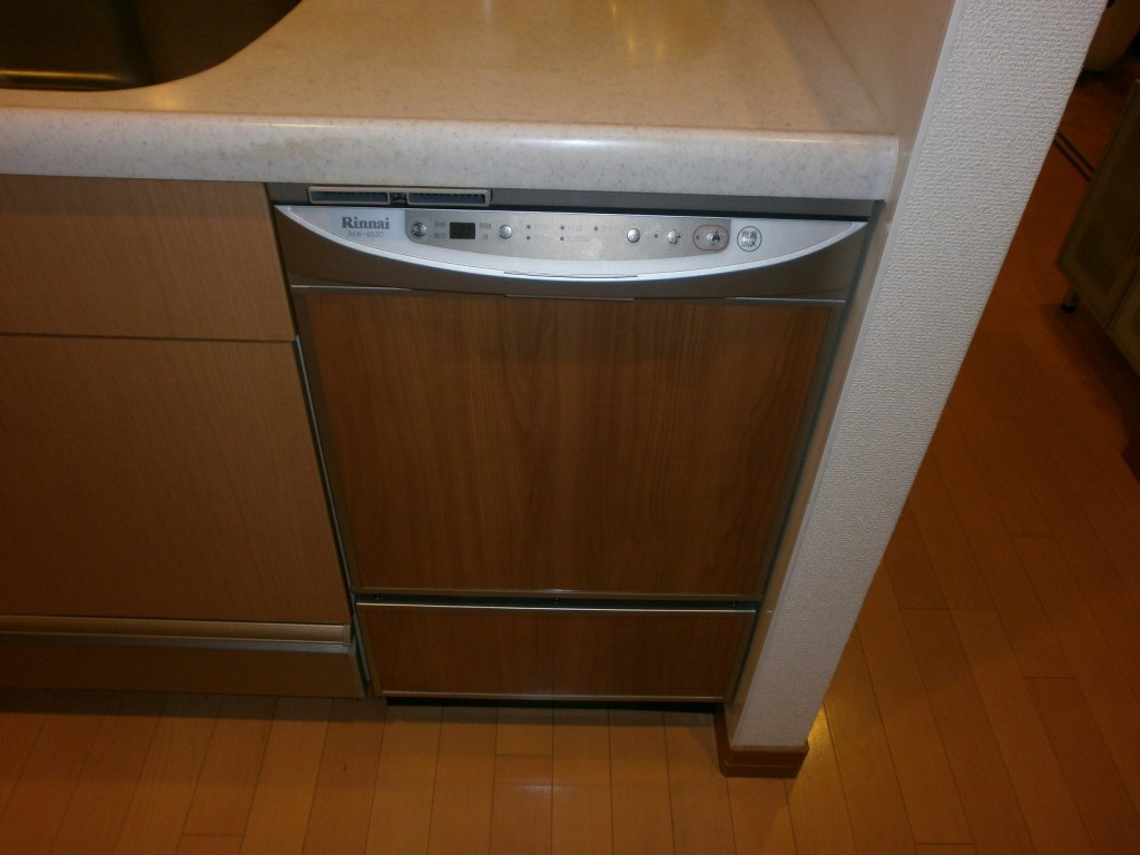 リンナイ製食器洗い乾燥機 RKW-453C-SV