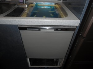 食器洗い乾燥機設置