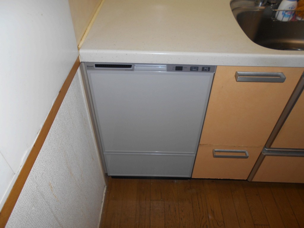 リンナイ製食器洗い乾燥機　RKWR-F402C-SV