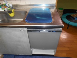 食器洗い乾燥機設置