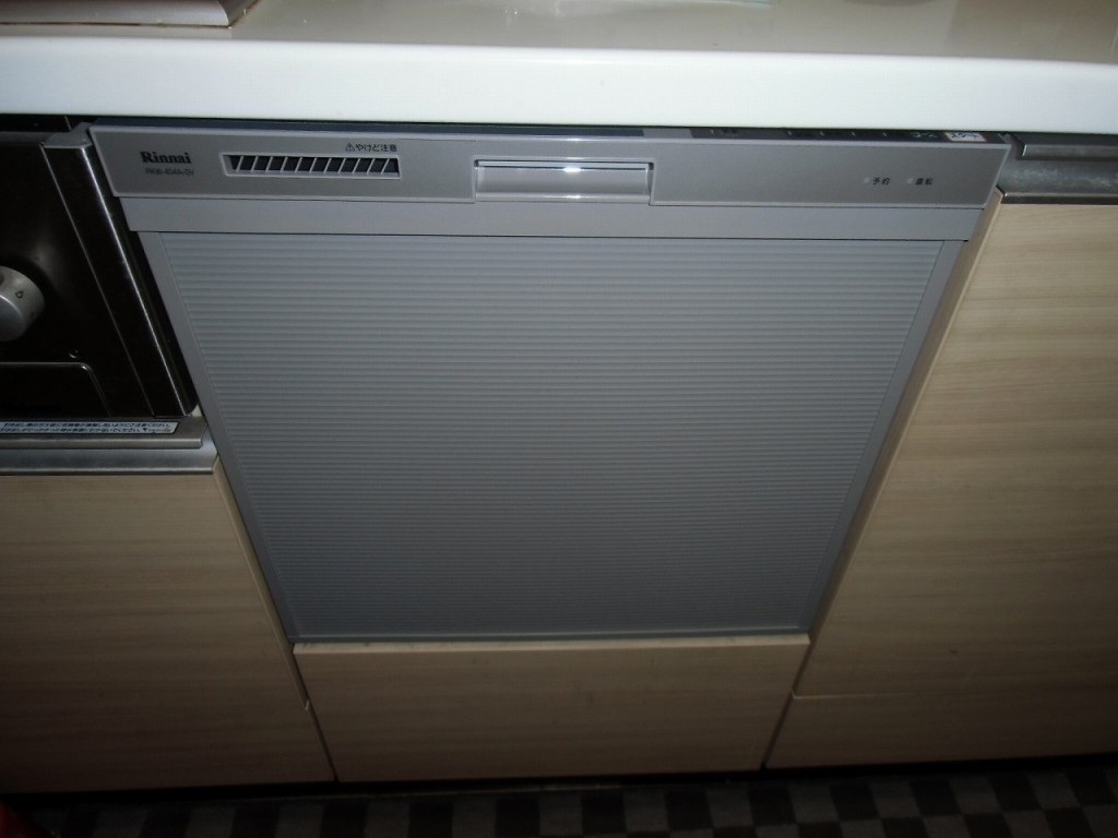 リンナイ製食器洗い乾燥機　RKW-404A-SV