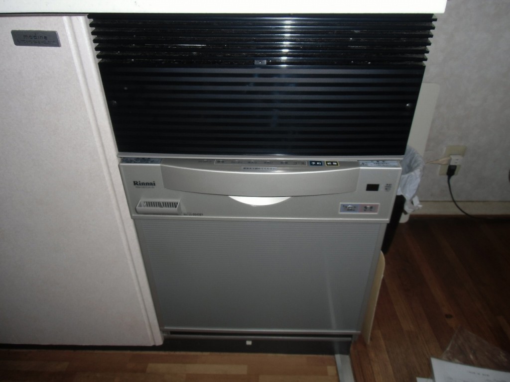 リンナイ製食器洗い乾燥機 RSW-C401C(A)-SV