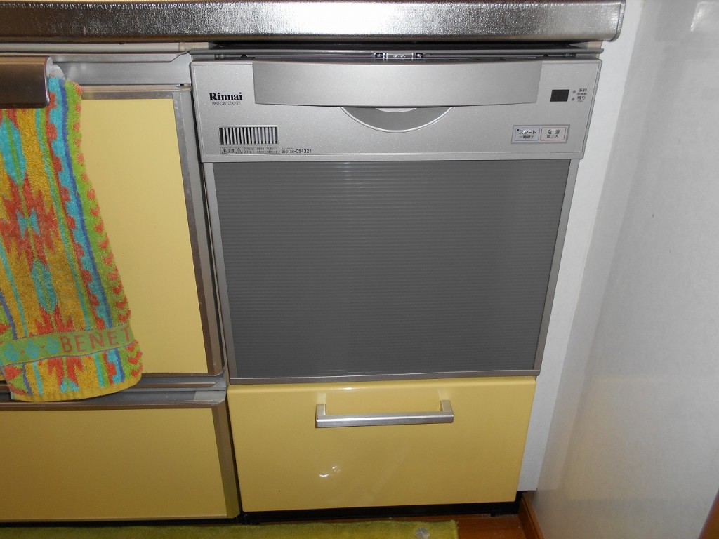 リンナイ製食器洗い乾燥機 RKW-C401C(A)-SV