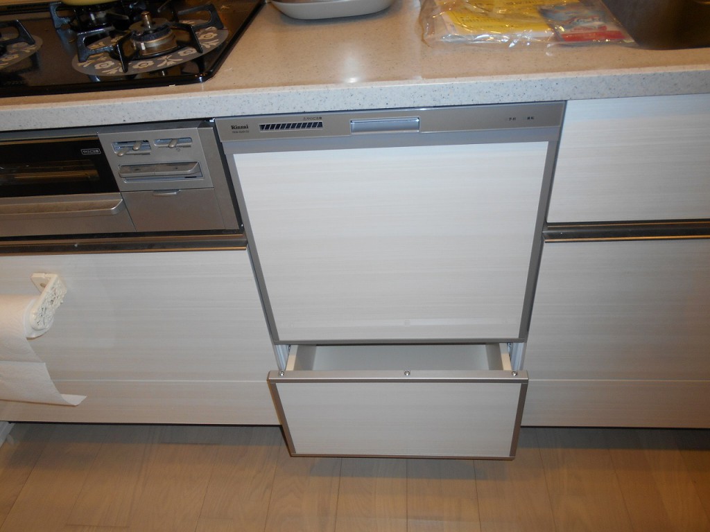 リンナイ製食器洗い乾燥機 RKW-404A-SV KWP-454K-SV