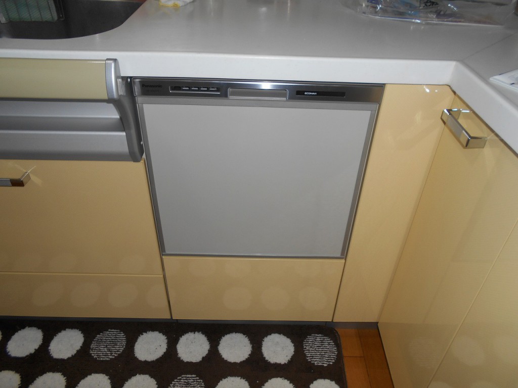 Panasonic製食器洗い乾燥機 NP-45MS7S AD-NPS45T-LG