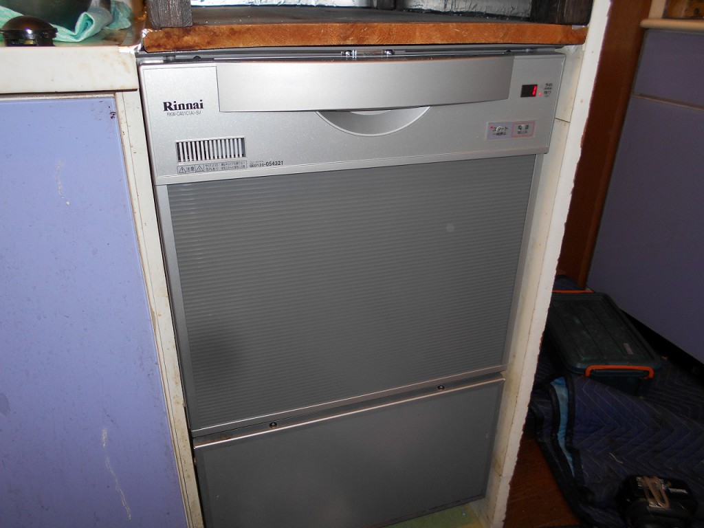 リンナイ製食器洗い乾燥機 RKW-C401C(A)-SV　