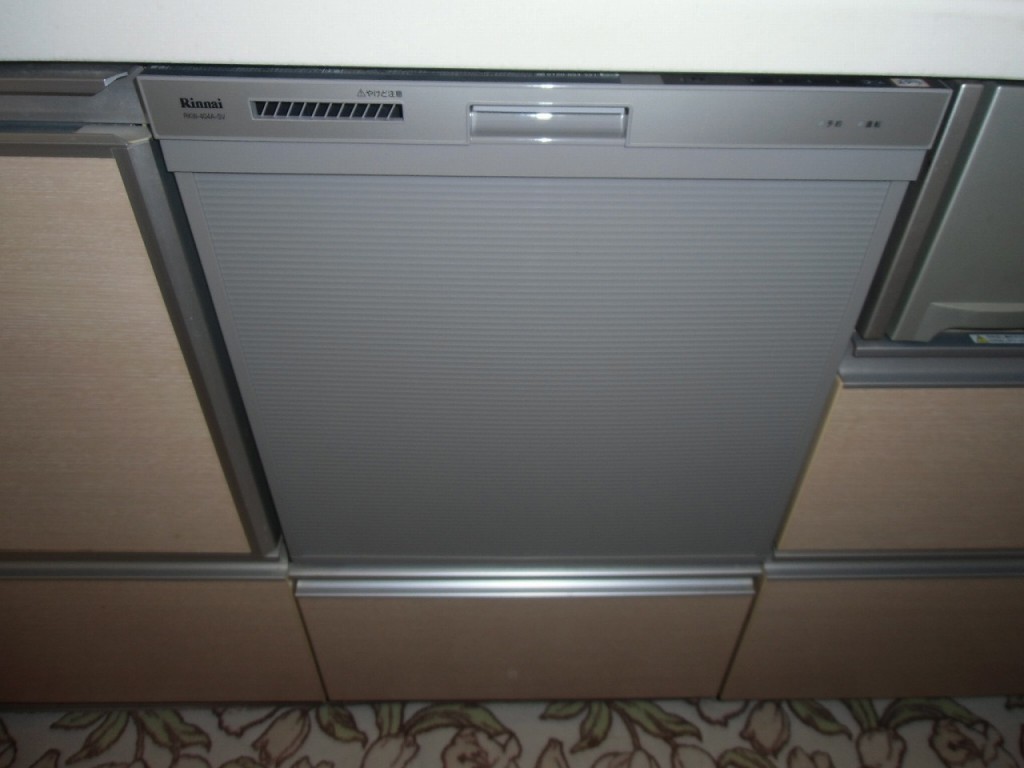 リンナイ製食器洗い乾燥機 RKW-404A-SV　