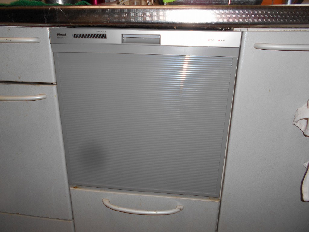 リンナイ製食器洗い乾燥機 RKW-404C-SV　
