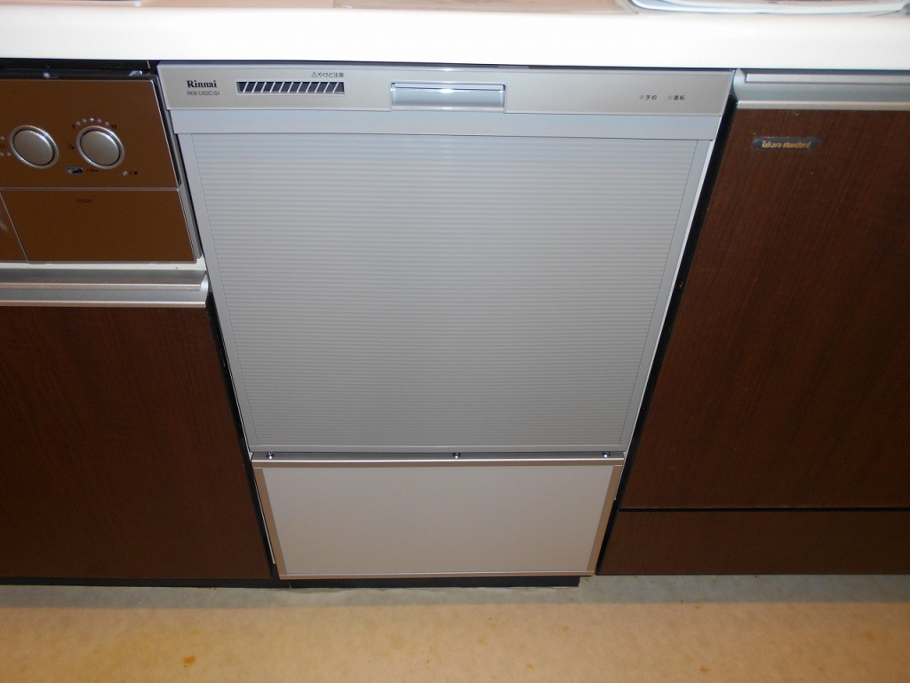 リンナイ製食器洗い乾燥機 RKW-C402C-SV