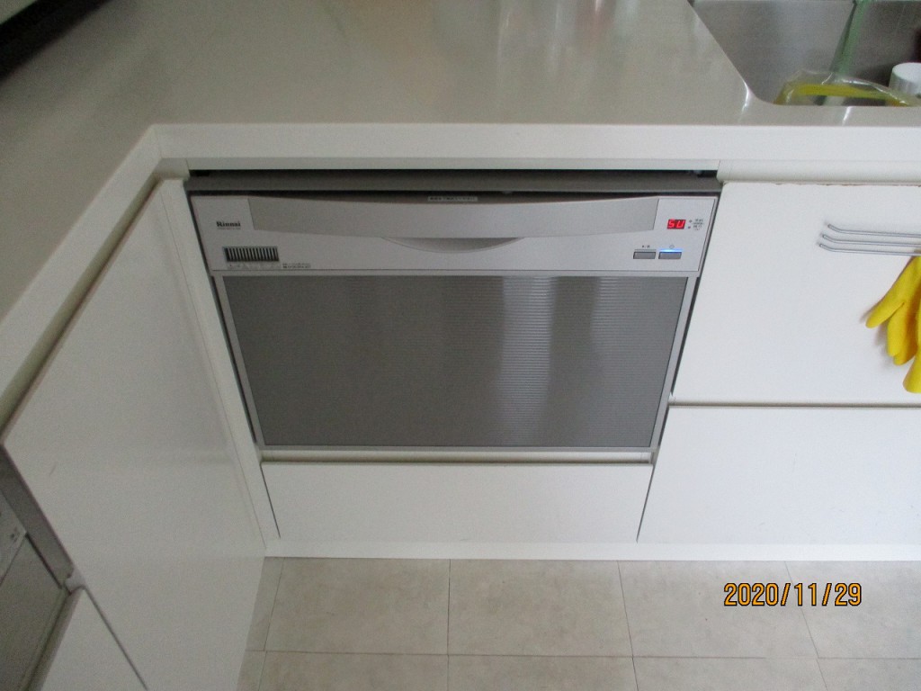 リンナイ製食器洗い乾燥機 RSW-601C-SV