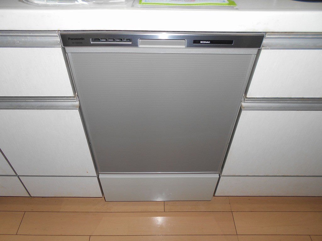 Panasonic製食器洗い乾燥機 NP-45MD8S+AD-NPF4ST85(下部収納キャビネット)
