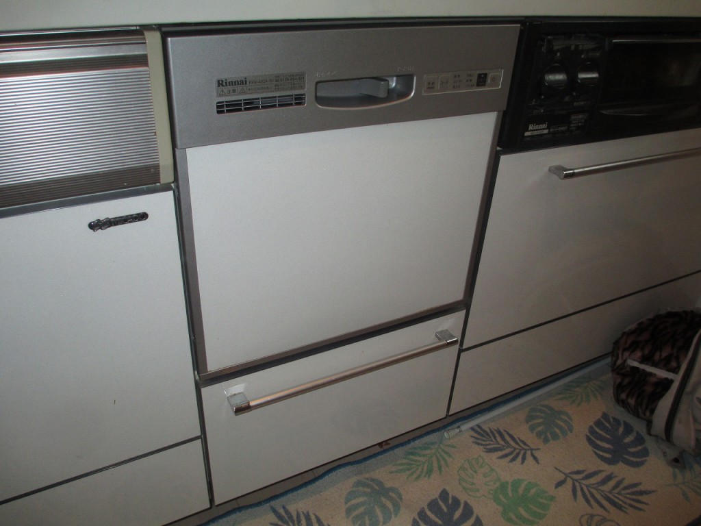 リンナイ製食器洗い乾燥機 RKW-403A-SV