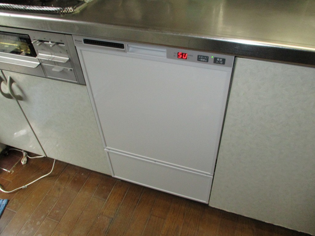 リンナイ製食器洗い乾燥機 RSW-F402C-SV (シルバー)