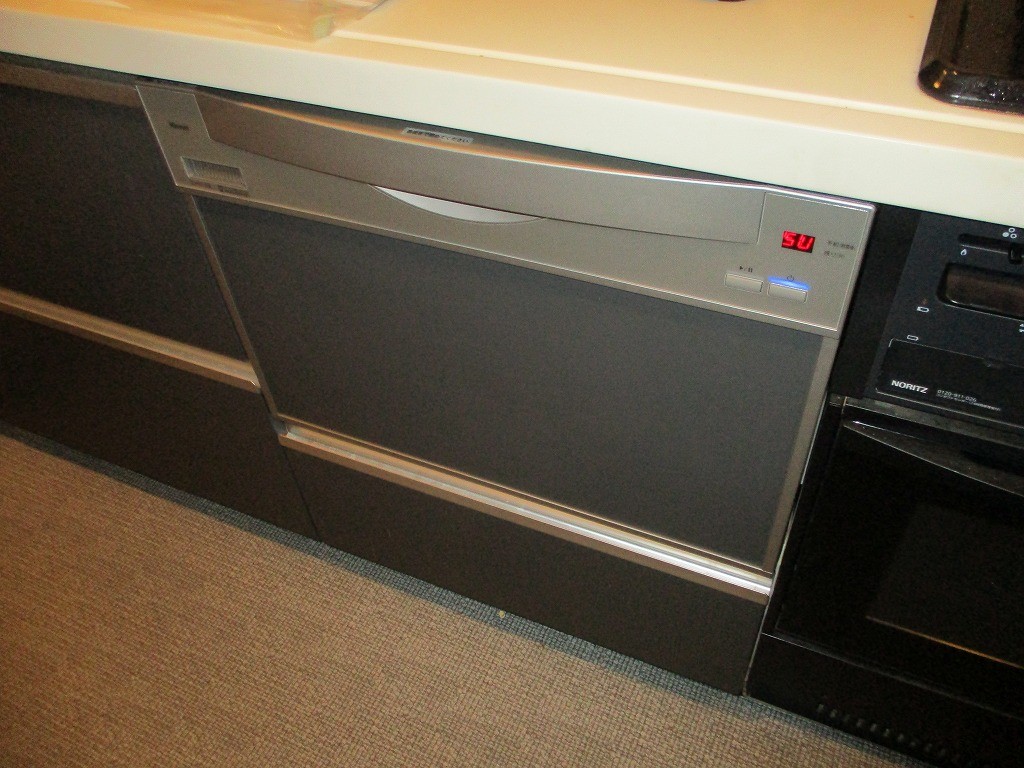 リンナイ製食器洗い乾燥器　 RSW-601CA-SV　